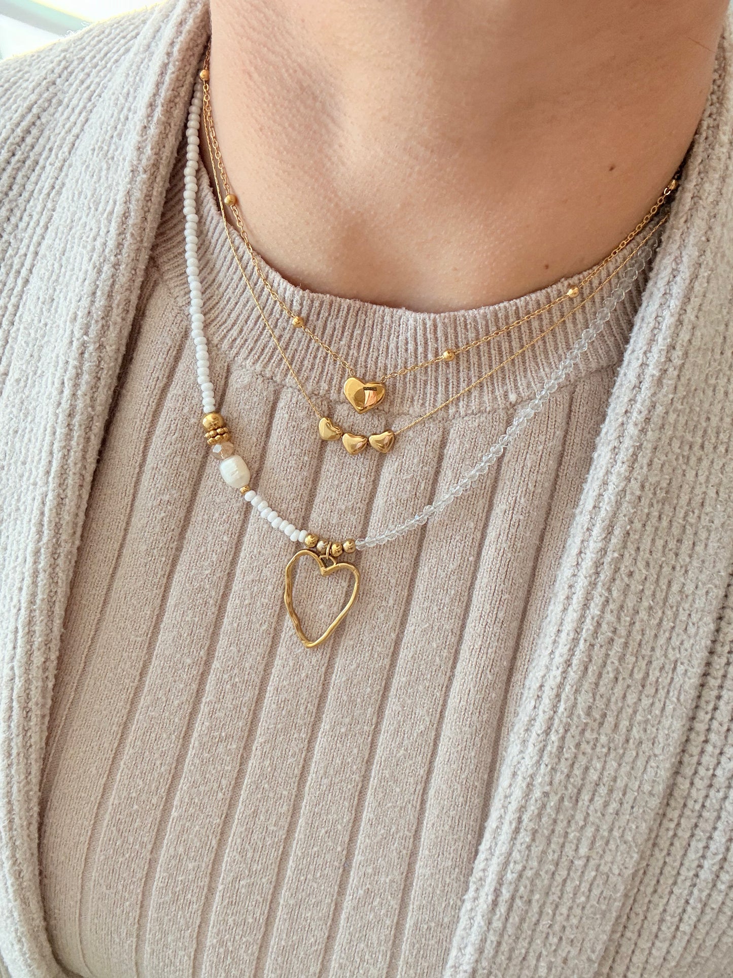 LUCCA HEART NECKLACE