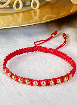 AMAPOLA WOVEN ANKLETS
