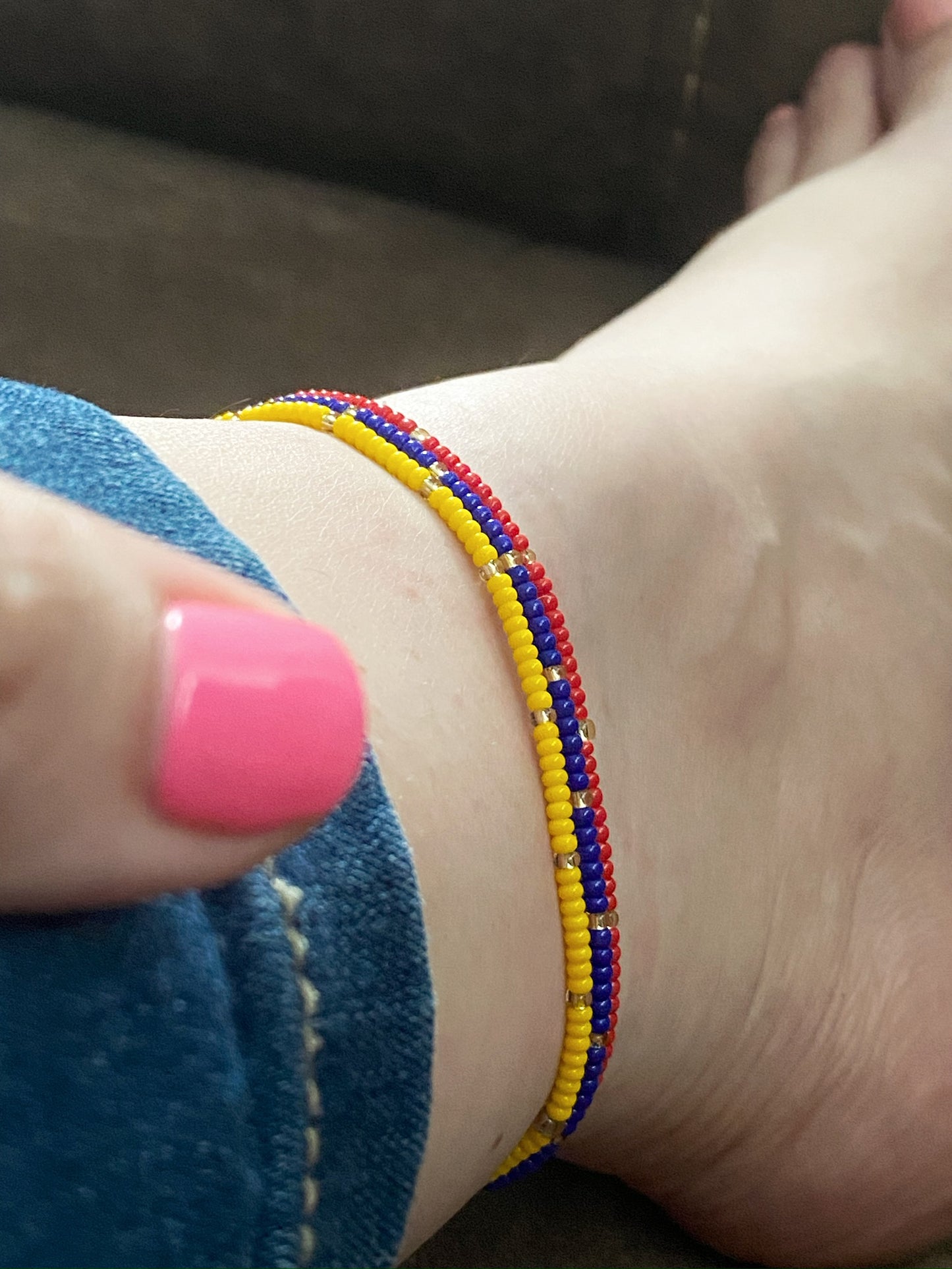 COLOMBIA ANKLETS