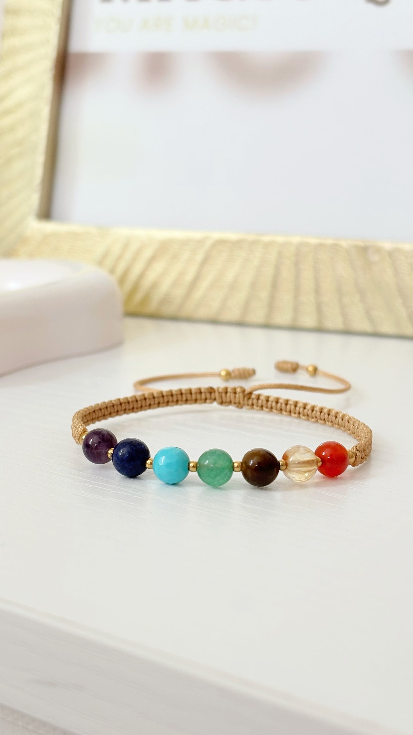 7 CHAKRAS WOVEN BRACELET