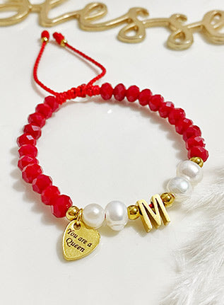 PULSERA PERSONALIZADA Cristal 